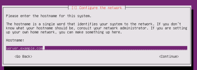 Ubuntu Server 64bit screenshot