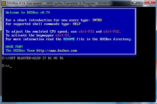 DOSBox screenshot