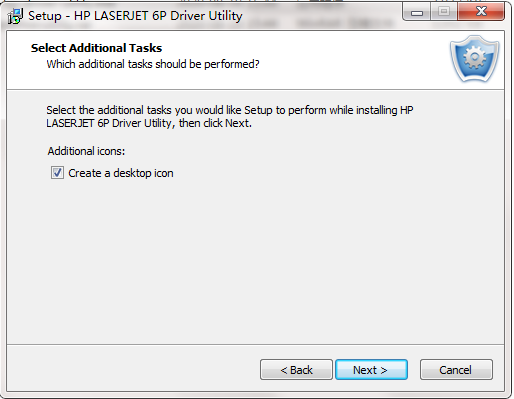 Screenshot of HP LaserJet 6P black and white laser printer