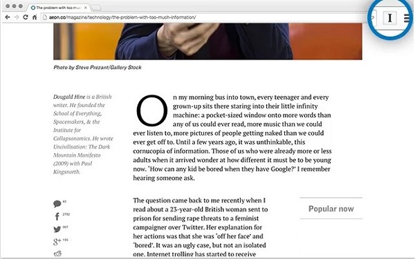 Instapaper screenshot