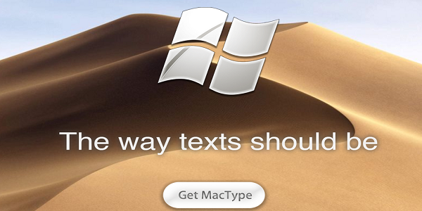 MacType screenshot