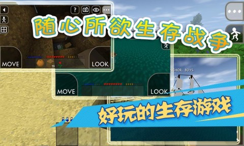 Screenshot of the Survival War