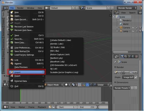 Blender (modeling software) software download