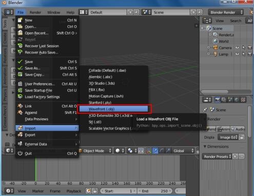 How about Blender (modeling software)