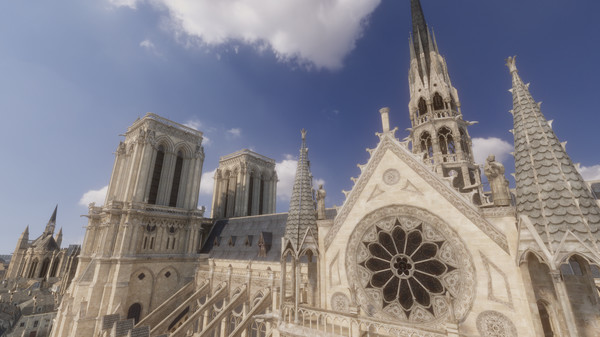 Notre Dame: Screenshot of Time Flowing