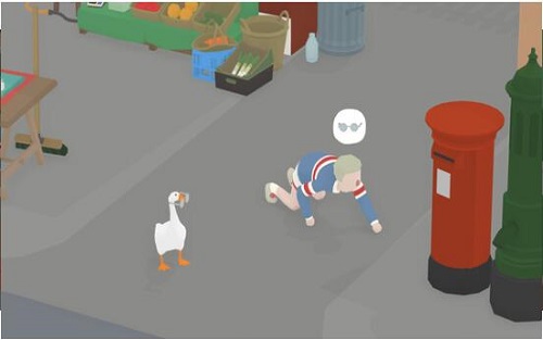 Screenshot of the untitled goose play
