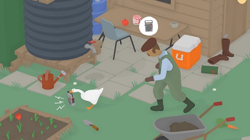 Screenshot of the untitled goose play