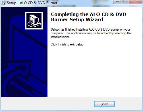 Screenshot of ALO CD & DVD Burner