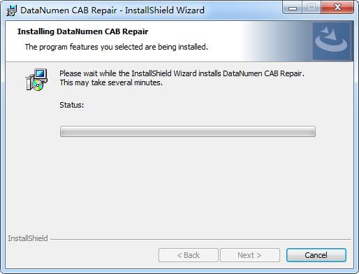 DataNumen CAB Repair screenshot