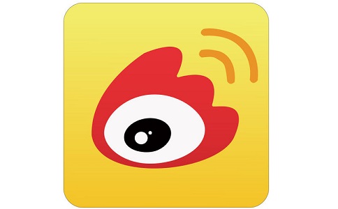 The first logo of the Weibo client section