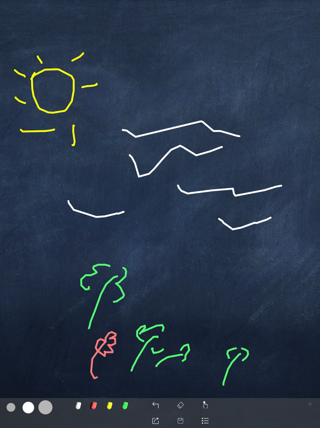 Screenshot of Blackboard APP