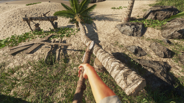 Desert island survival screenshots