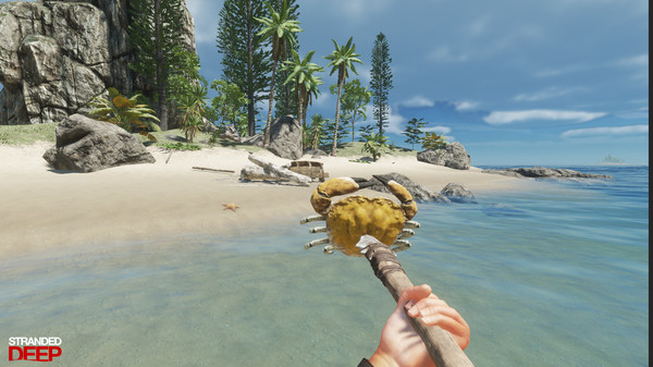 Desert island survival screenshots