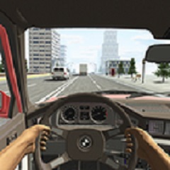 Real simulation of driving a car