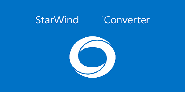 StarWind Converter virtual disk format conversion screenshot