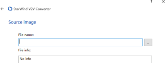 StarWind Converter virtual disk format conversion screenshot