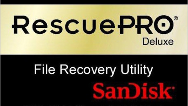 Screenshot of SanDisk RescuePRO, SanDisk USB flash drive repair tool