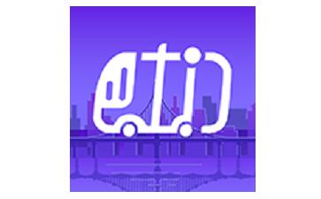 Bus door section first LOGO