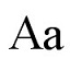 new roman font