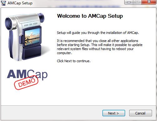 AMCAP screenshot