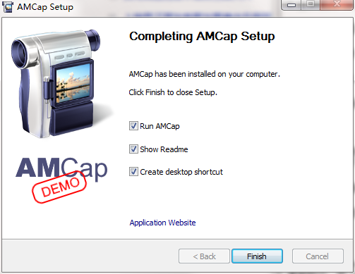 AMCAP screenshot