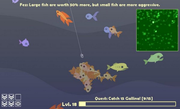 Kitten fishing screenshot