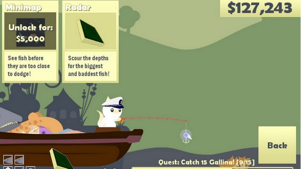 Kitten fishing screenshot