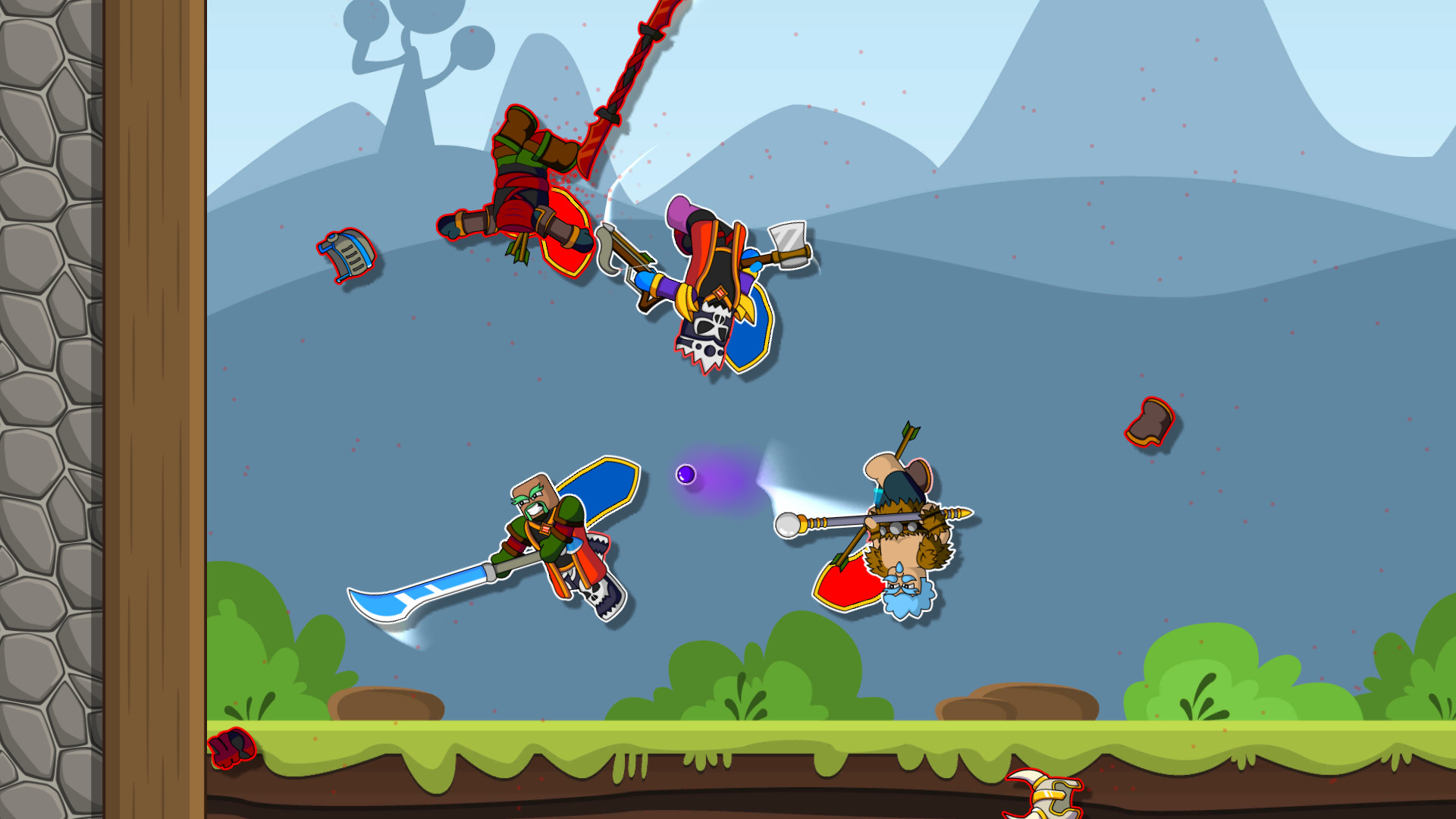 Screenshot of "Puppet Hero"