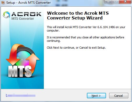 Acrok MTS Converter screenshot