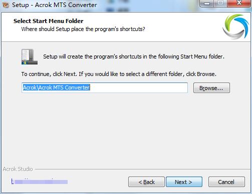 Acrok MTS Converter screenshot