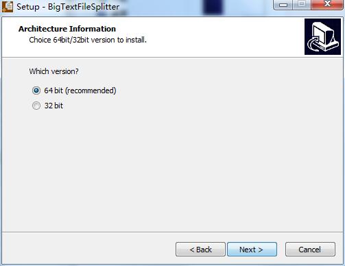 Big Text File Splitter screenshot