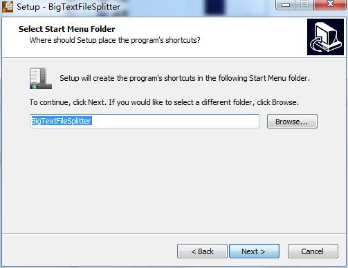 Big Text File Splitter screenshot