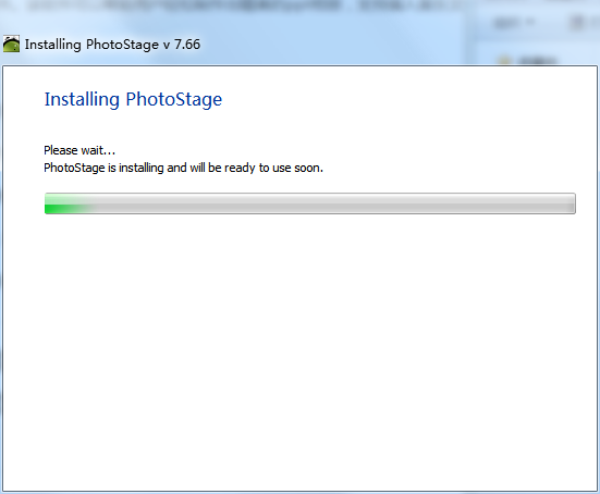 Screenshot of NCH PhotoStage electronic photo album slideshow creation software