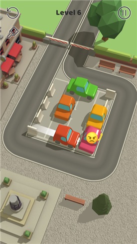 Screenshot of an old driver driving