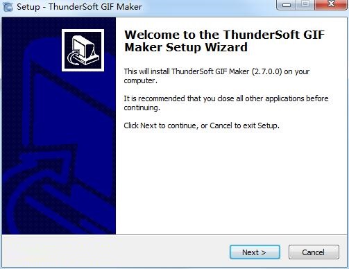 Screenshots from ThunderSoft GIF Maker