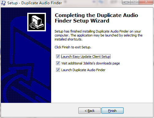 Duplicate Audio Finder screenshot