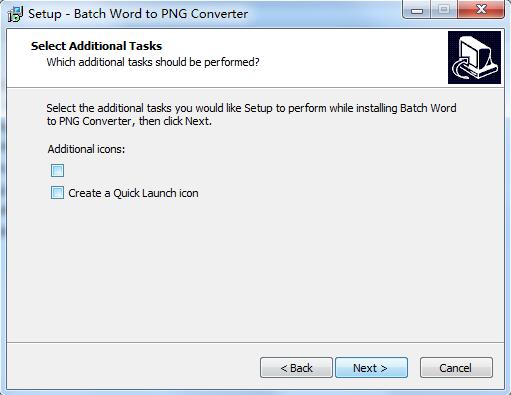 Batch Word to PNG Converter screenshot