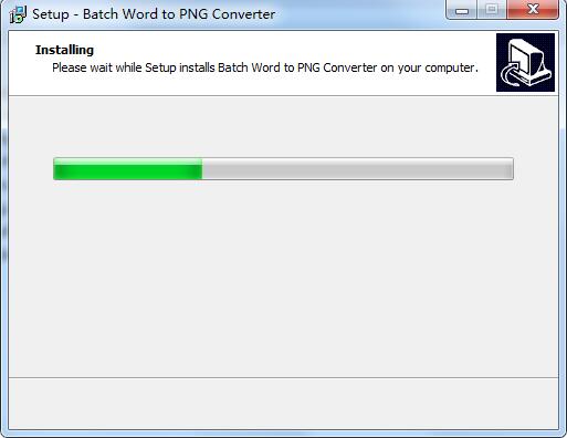 Batch Word to PNG Converter screenshot