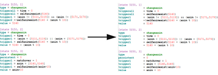 Screenshot of Mugen typesetting adjuster