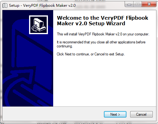 VeryPDF Flipbook Maker screenshot