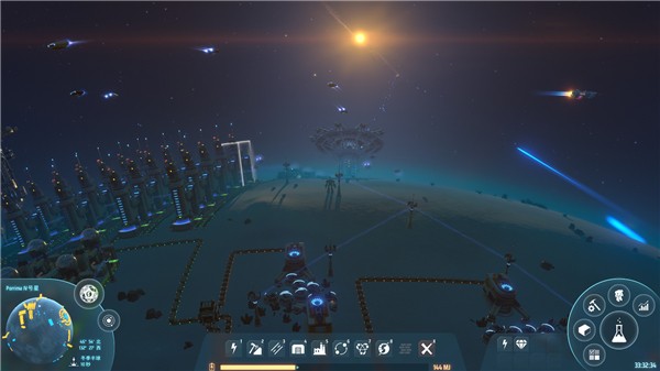 Screenshot of Dyson Sphere Project