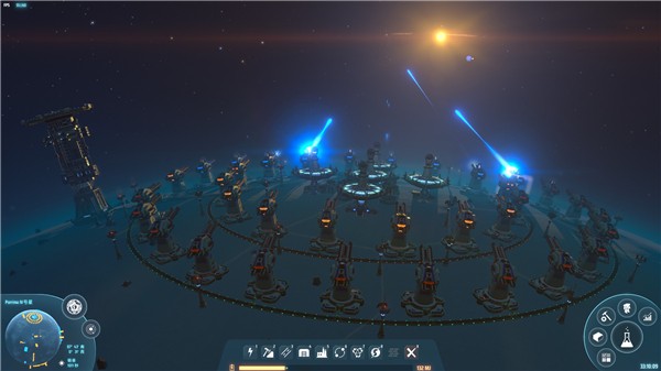Screenshot of Dyson Sphere Project