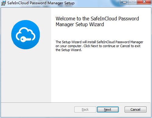 Screenshot of SafeInCloud Password Manager