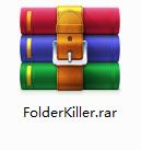 Screenshot of folder virus killing tool