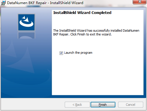 DataNumen BKF Repair screenshot