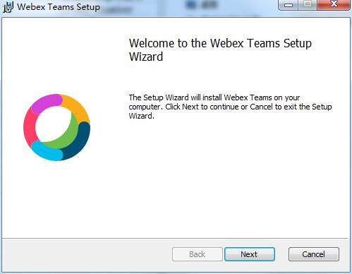 Webex Teams screenshot