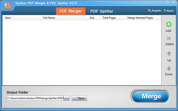 Epubor PDF Merger & PDF Splitter screenshots