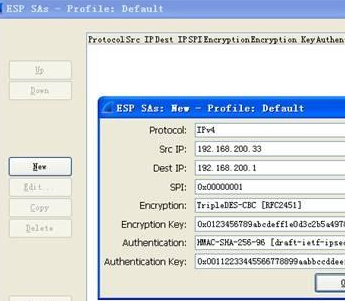 Screenshot of Ethernet packet sending tool (xcap)