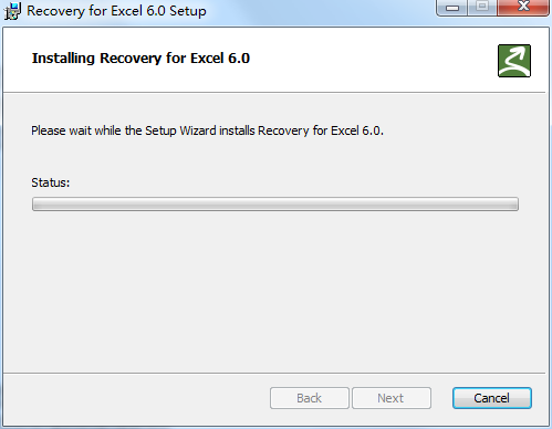 ExcelRecovery screenshot