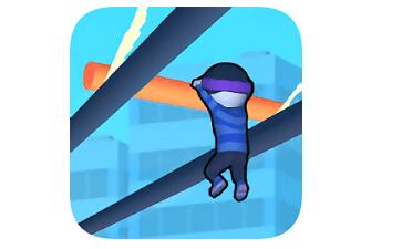 Rooftop stick man first LOGO